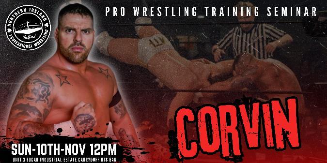 Damien Corvin : KOTN (@corvinni) on Twitter photo <a href="/NlwIreland/">NLW Ireland</a> Sep 29th
<a href="/UltimateProUK/">Ultimate Pro Wrestling</a> Oct 6th
<a href="/OTT_wrestling/">OTT WRESTLING</a> Oct 27th
<a href="/nipw_offical/">Northern Ireland Professional Wrestling</a> Nov 10th
More TBA
Available for Matches and Seminars - See Pinned Tweet. <a href="/NlwIreland/">NLW Ireland</a> Sep 29th
<a href="/UltimateProUK/">Ultimate Pro Wrestling</a> Oct 6th
<a href="/OTT_wrestling/">OTT WRESTLING</a> Oct 27th
<a href="/nipw_offical/">Northern Ireland Professional Wrestling</a> Nov 10th
More TBA
Available for Matches and Seminars - See Pinned Tweet.
