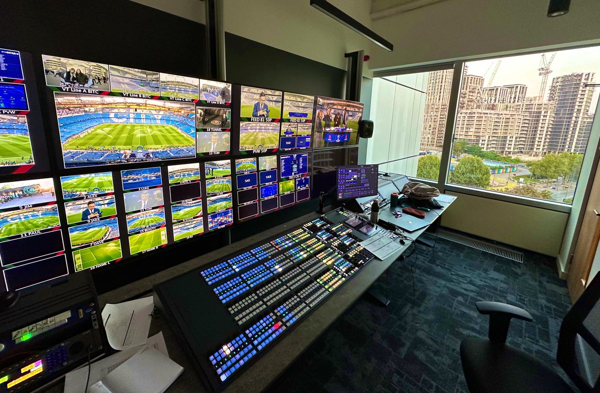 Champions league is back!! This year working remotely from <a href="/_gravitymedia/">GRAVITY MEDIA</a> remote facility in London. Manchester City vs Inter Milan with usual crew! <a href="/RLevski/">Rob Levi</a> directing!
#championsleague #ManCity #interMilan