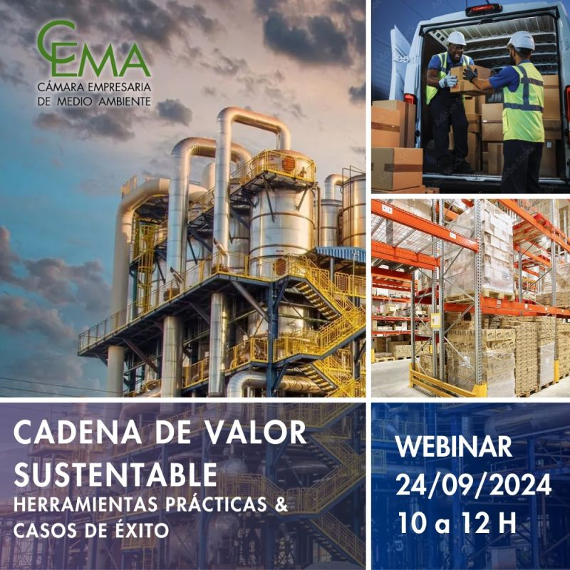 CamarAmbiental's tweet photo. ¡Inscríbase! Webinar "Cadena de Valor Sustentable: Herramientas Prácticas &amp; Casos de Éxito" - 24 de Septiembre - 10 a 12 Hs

Programa Preliminar e Inscripción: https://t.co/s8wla7c1A2 https://t.co/80HKsFpX0B