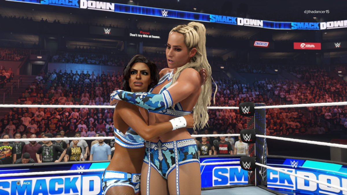 BratY2KDJ2003's tweet image. Flawless!!!! #WWE2K24 #Laycool #Flawless #WWE
