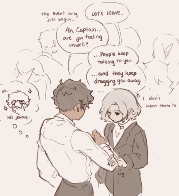 mithrun. slightly jealous (kabumisu 