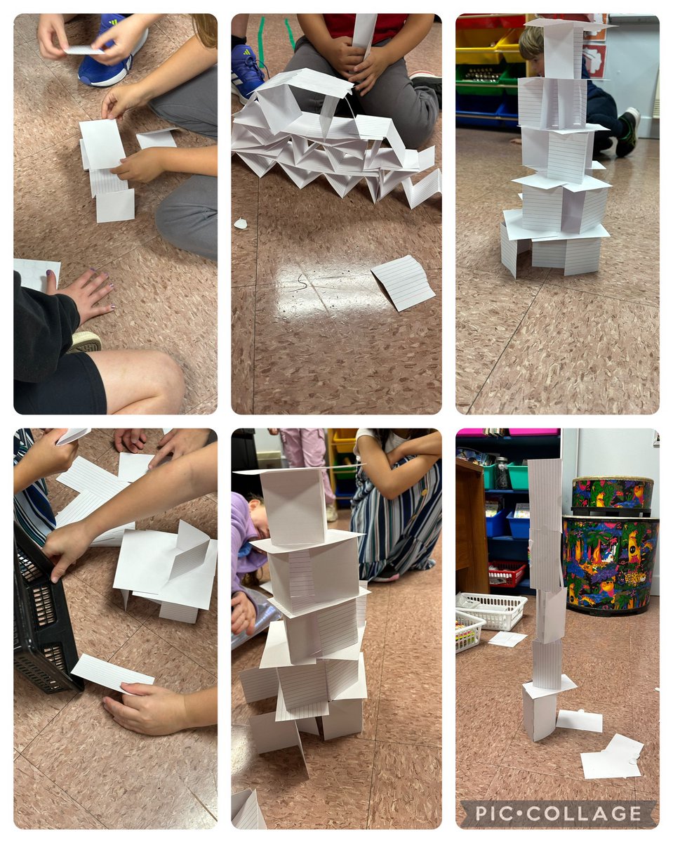 BishopFeild's tweet photo. Boat and tower building in the #Makerspace  #MakerEdNL  for #InternationalDotDay this week! So much fun in the Makerspace with Ms.Beresford! @NLSchoolsCA @BeresfordsClass https://t.co/6c9ksIt4hs
