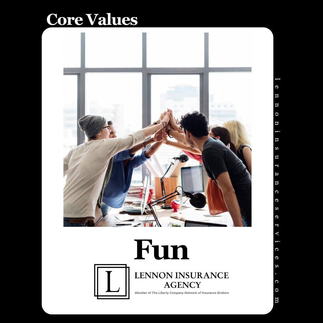 lennonsm1's tweet photo. At Lennon Insurance, #Fun is central to our culture! We believe enjoying work fuels creativity and success. 

😄 Let's make every moment delightful! 🚀 Share your favorite work memories with us. 

#LennonInsurance #LibertyPartner #CoreValue #WorkplaceFun https://t.co/uEwPBVPh7x