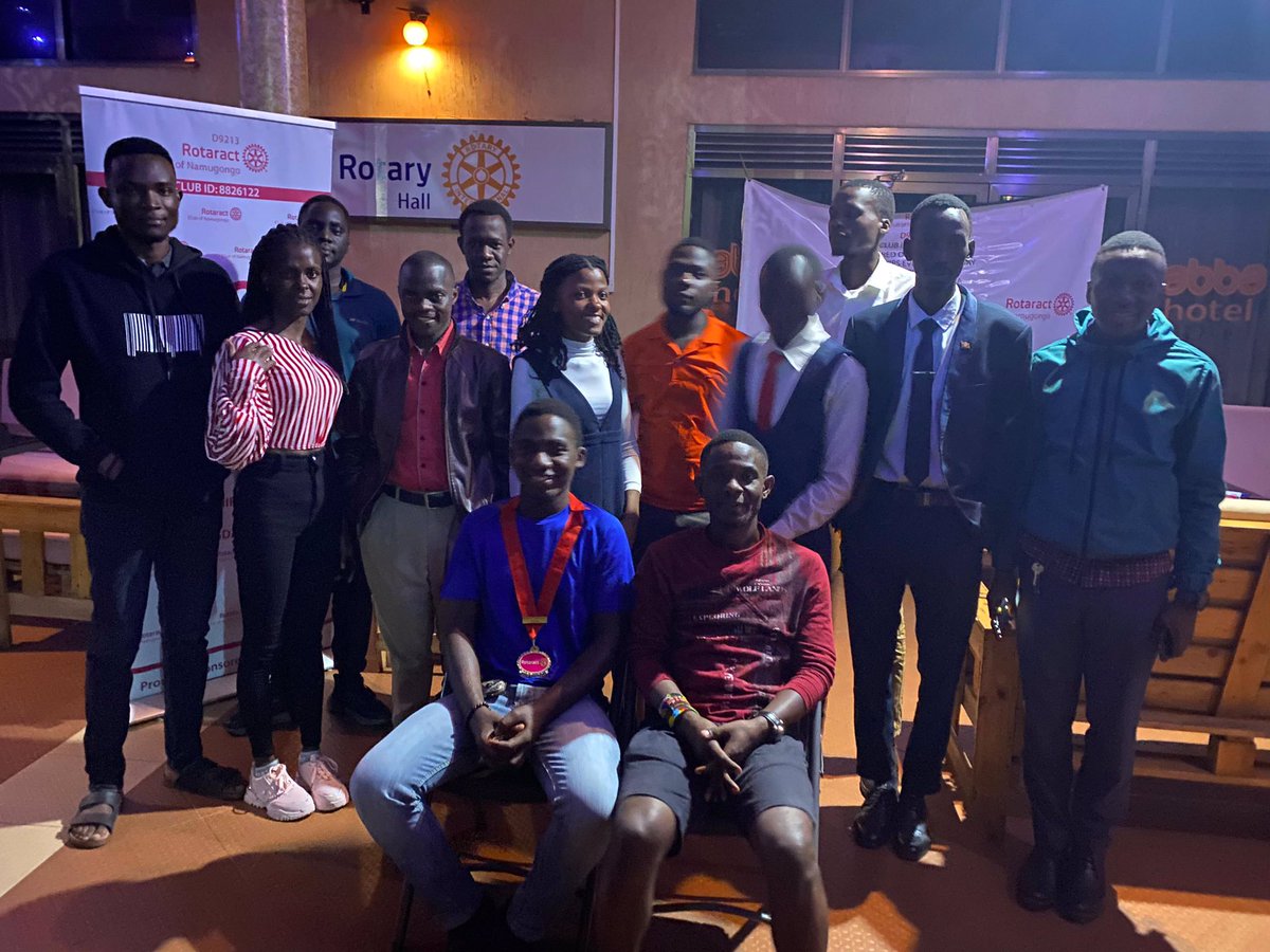 Rotaract club of Kyambogo University (THE HERD) (@rctkyambogouniv) on Twitter photo Fat thanks 🙏 to the herdsmen and women who escorted our own <a href="/SamuelAisu3/">@SAMUEL_AISU</a> to the Rotaract club of Namugongo.
It has been a great evening as he instills self esteem among the youth through developing their Communication skills.🔥🔥
<a href="/RctKyambogo/">Rotaract Club of Kyambogo-Buffalo Nation</a> <a href="/rct_namugongo/">ROTARACT CLUB OF NAMUGONGO</a> <a href="/rctkampalaeast/">Rotaract Club of Kampala East</a> Fat thanks 🙏 to the herdsmen and women who escorted our own <a href="/SamuelAisu3/">@SAMUEL_AISU</a> to the Rotaract club of Namugongo.
It has been a great evening as he instills self esteem among the youth through developing their Communication skills.🔥🔥
<a href="/RctKyambogo/">Rotaract Club of Kyambogo-Buffalo Nation</a> <a href="/rct_namugongo/">ROTARACT CLUB OF NAMUGONGO</a> <a href="/rctkampalaeast/">Rotaract Club of Kampala East</a>