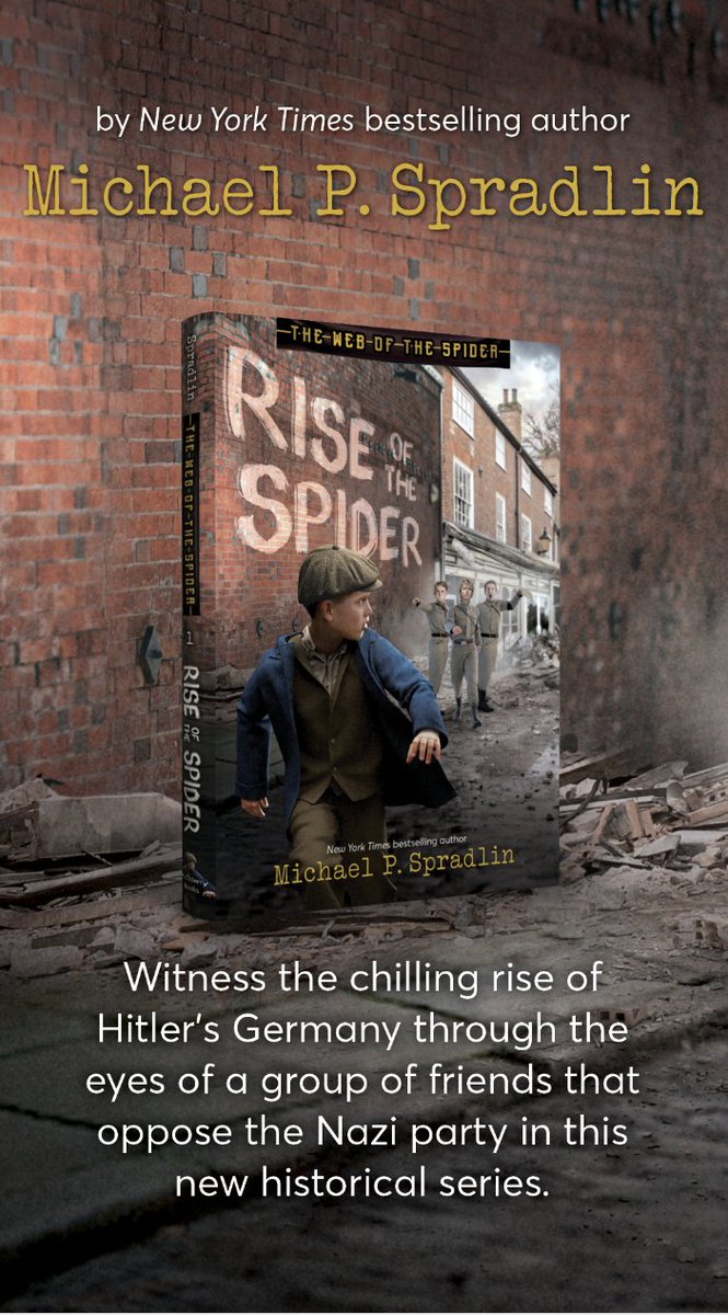 MSpradlinAuthor's tweet photo. #RiseoftheSpider on sale September 24, 2024. Wherever you buy good books! #kidlit #mglit #reading #bookstagram #WeboftheSpider #bookone #teachers #librarians #BookoftheDay #booklaunch #bookreviews #books https://t.co/IYStB92IKz
