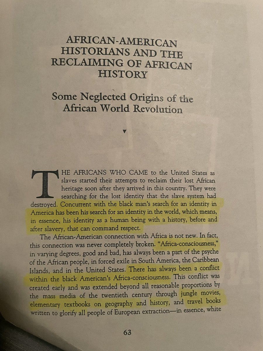 JAMAiwuyor's tweet photo. John Henrik Clarke, Africans at the Crossroads: African-American Historians and the Reclaiming of African History https://t.co/9lDavKp0T7