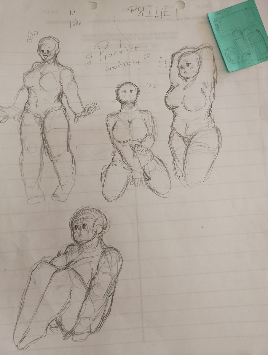Axyazumi's tweet photo. Made some slightly chubby girl reference poses ig. I was bored idk lol
#anatomy #anatomystudy #refence (?) https://t.co/h8QvrcRpz6