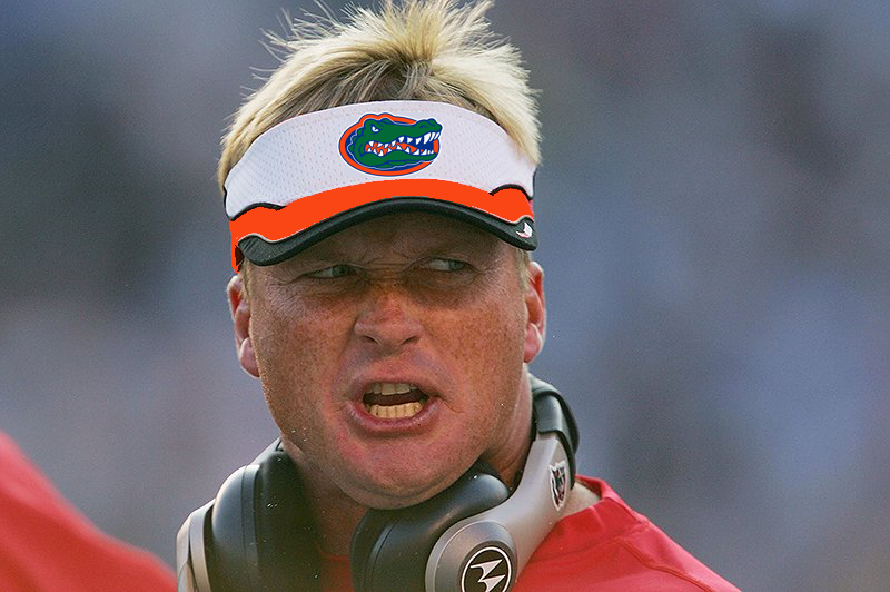 CSOonX's tweet photo. Tired: Jon Gruden to Tennessee 🍊

Wired: Jon Gruden to Florida 🐊 https://t.co/xYpb94a44U