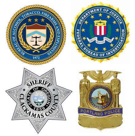 FBIPortland's tweet photo. A Portland man will spend 57 months in prison for his role in a scheme to break through a pawn shop's concrete wall to steal 47 firearms. #FBIPortland assisted ATF, the Portland Police Bureau and Clackamas County SO in the investigation. Details here: https://t.co/HaYGDVAPc8 https://t.co/la3wUnJ3Bk