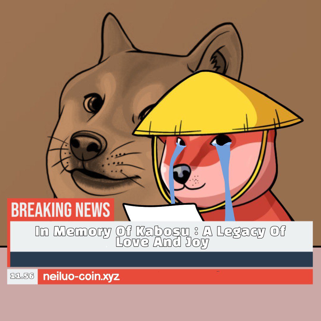 neiluoERCTOKEN's tweet photo. In memory of Kabosu, the dog that launched a thousand memes and brought the crypto world together. ๐โค๏ธ Your legacy lives on forever.
#RIPKabosu #Doge #PEPE #NEILUO https://t.co/EkHW1ibk1g