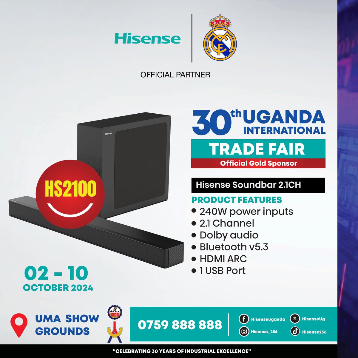 keithnamu's tweet photo. Ani ayagala ka sound bar?

#Hisense
#Hisenseug
#GlobalNo2 https://t.co/kZHf9XW0Wd
