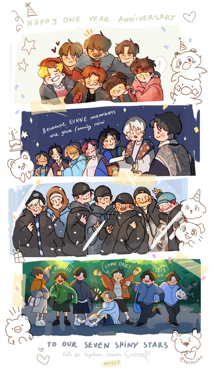 artmusgo's tweet image. From one year to forever 🩵✨️
Thank you so so so much for happening Evnne! 🌠🥹🎉

~💫
ALWAYS WITH EVNNE 
#OneShiningYearWithEVNNE
#수많은별들사이에서_이븐을_찾았다 
#EVNNEとENNVEの絆は永遠
#EVNNE #이븐
