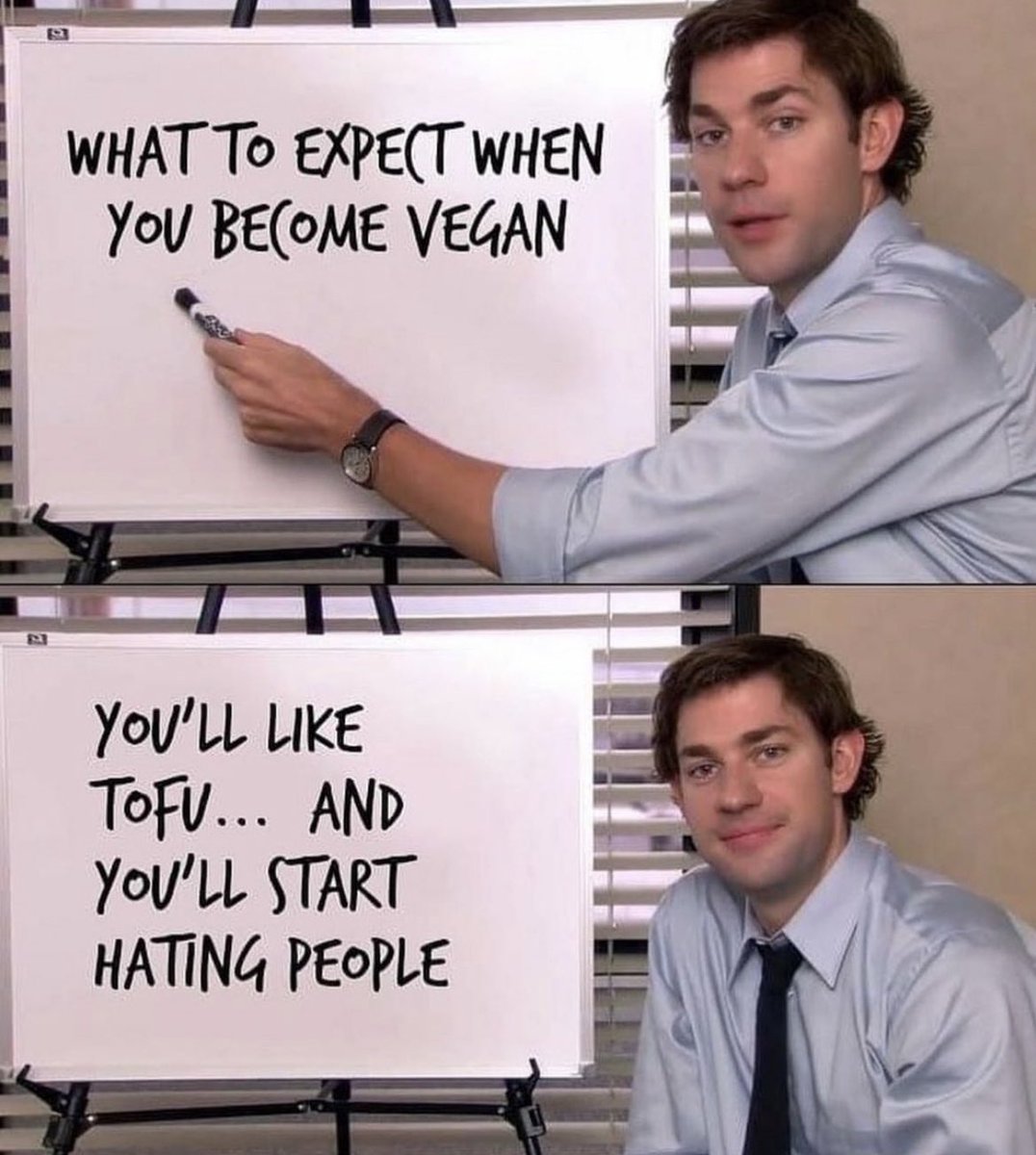 out of context vegan tweet media