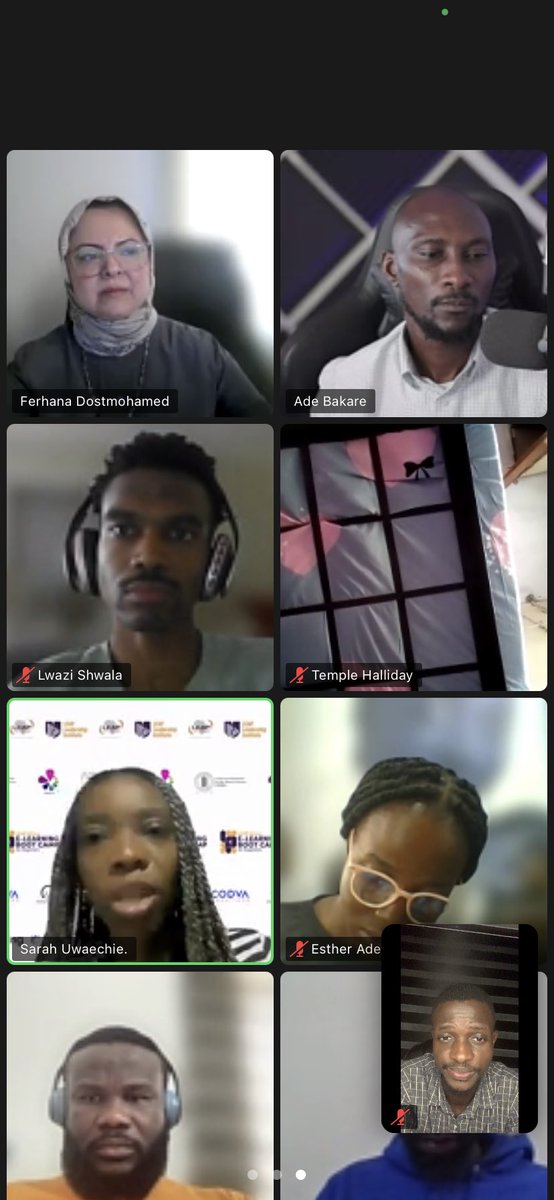 simonpitar's tweet image. Day 1
Leap Africa E-learning Bootcamp 2024 
Introduction to the E-learning Industry and Career Opportunities.
I have more knowledge about elearning: types of elearning, Busting Myths about elearning and the Career Paths and opportunities in elearning industry.
@LEAPAfrica