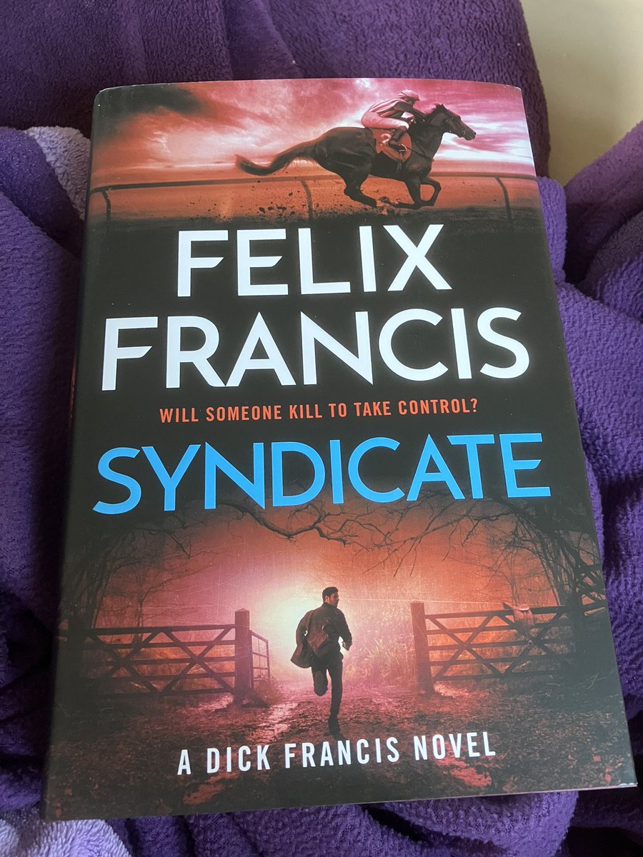 Many thanks to <a href="/ZaffreBooks/">Zaffre Books</a> for kindly sending a finished copy of Syndicate by Felix Francis and thanks to <a href="/soph_ransompr/">Sophie Ransom</a> and <a href="/poppydelingpole/">Poppy Delingpole</a> published 26 September an author whose books I always eagerly look forward to, I’m diving straight in <a href="/felix__francis/">Felix Francis</a> om
