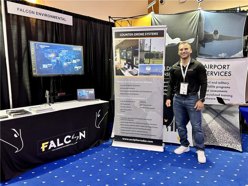 accipiterradar's tweet image. Accipiter&apos;s Evan Nohara is at the SWIFT conference in Vancouver, at the Falcon Environmental booths 3-4. He looks forward to a visit. swiftconference.org/2024-program/
#SwiftConf #falconenvironmental #dronesafety #dronemanagement  #counterdrone #BVLOS