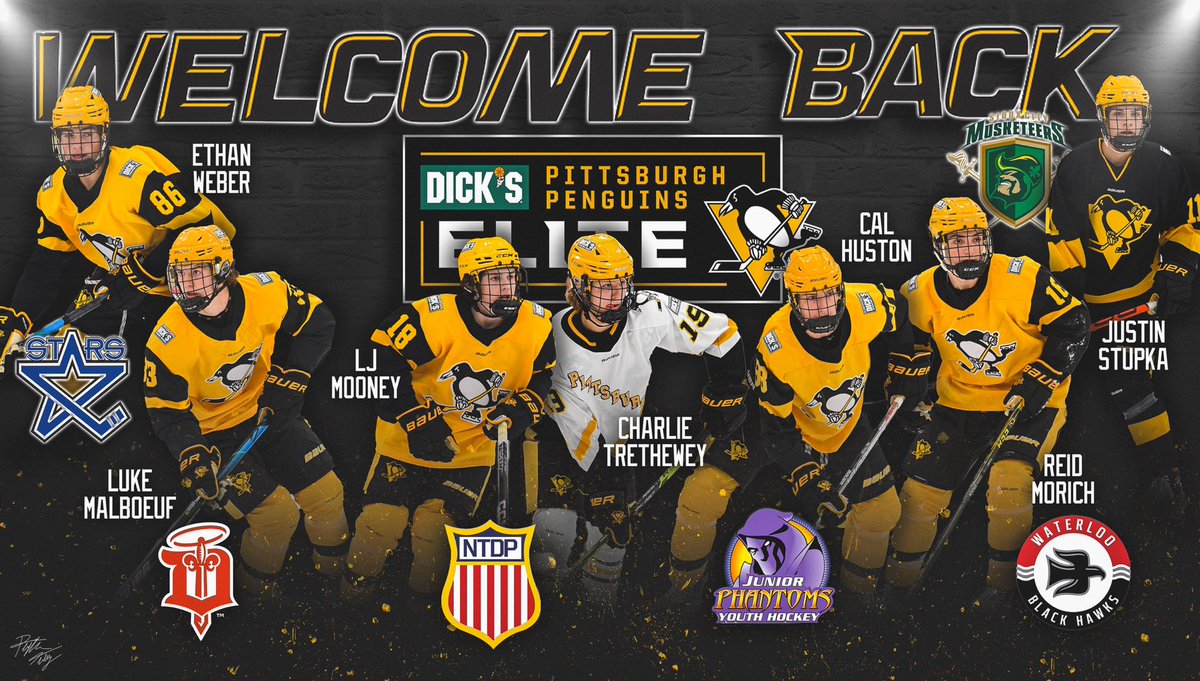 Penguins Elite (@pghpenselite) on Twitter photo 7⃣ former #PensElite players will be participating in the #USHLFallClassic this week along with current 16U Head Coach Trevor Edwards (<a href="/fightingsaints/">Dubuque Fighting Saints</a>) & former coach Marco Trevino (<a href="/TriCityStorm/">Tri-City Storm</a>). We are excited to cheer you on and see you in action <a href="/penguinsrinks/">Penguins Rinks</a>! 7⃣ former #PensElite players will be participating in the #USHLFallClassic this week along with current 16U Head Coach Trevor Edwards (<a href="/fightingsaints/">Dubuque Fighting Saints</a>) & former coach Marco Trevino (<a href="/TriCityStorm/">Tri-City Storm</a>). We are excited to cheer you on and see you in action <a href="/penguinsrinks/">Penguins Rinks</a>!