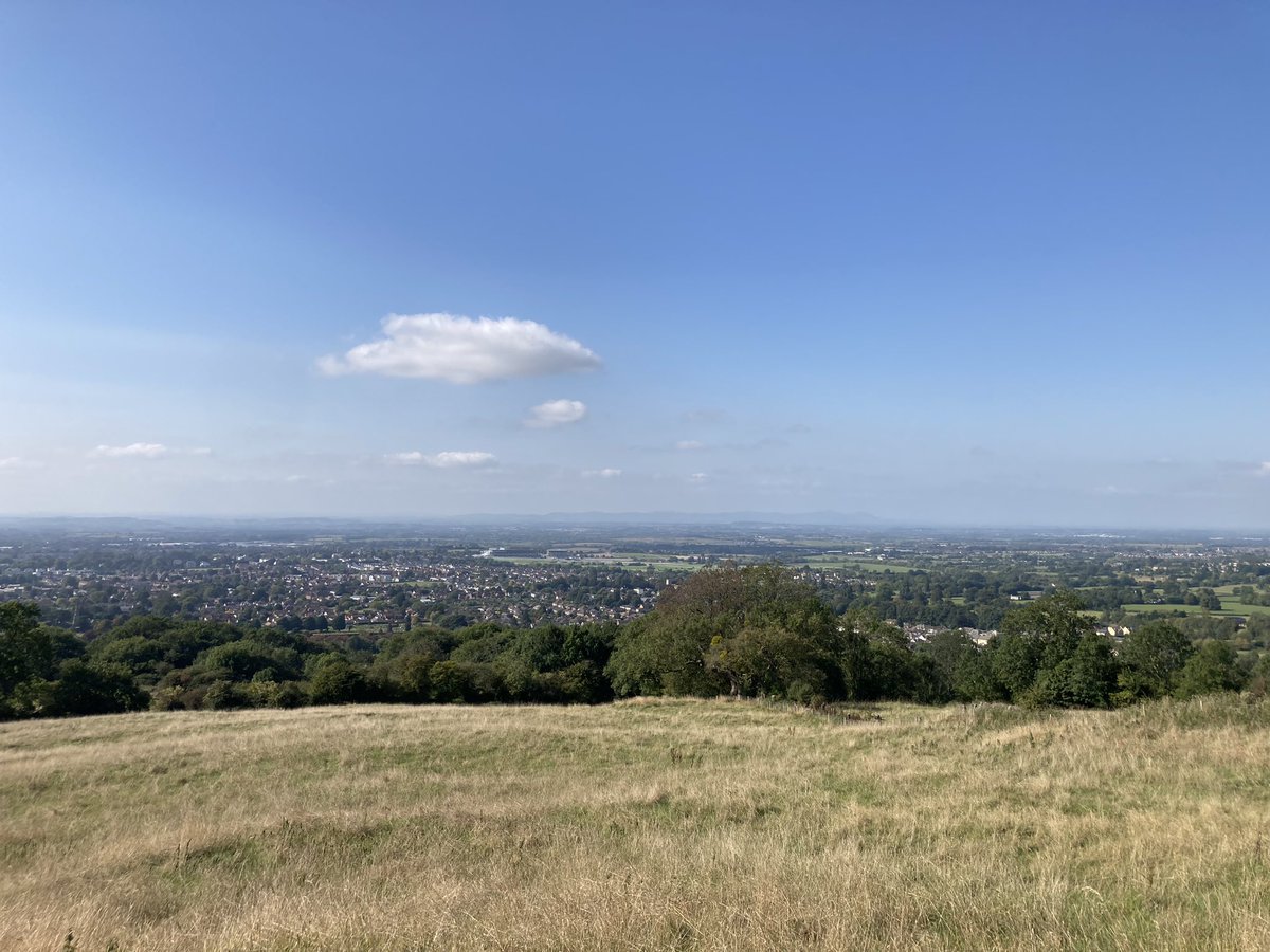 Phil_Daniels's tweet image. I thought today might be the last nice day of the summer so yomped up the hill. It was glorious