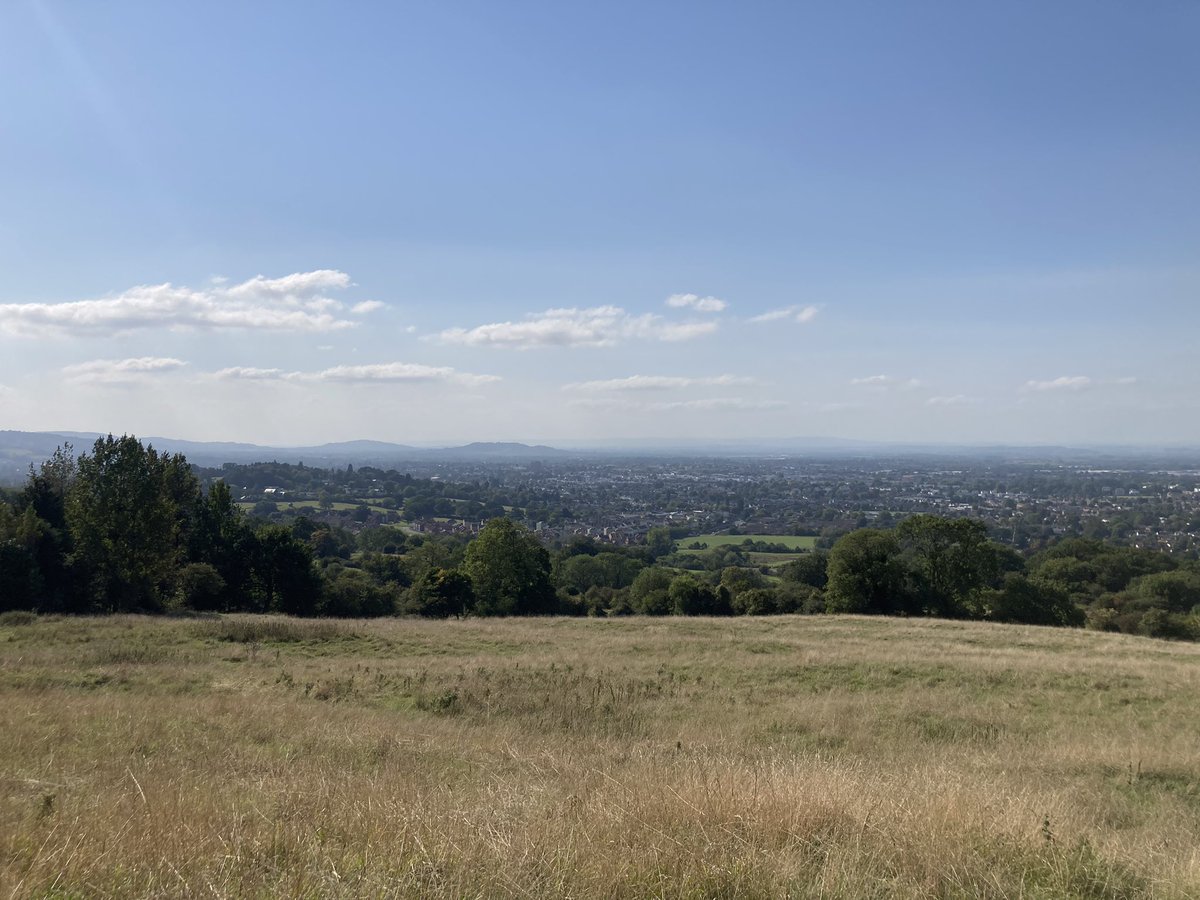 Phil_Daniels's tweet image. I thought today might be the last nice day of the summer so yomped up the hill. It was glorious