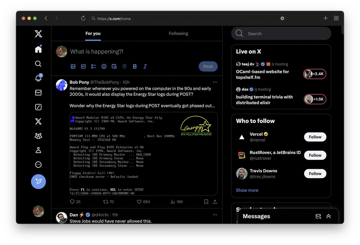 Andreas Kling tweet media