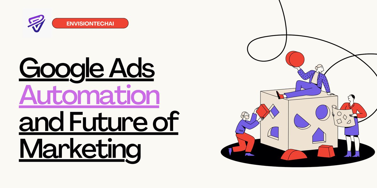 EnvisionTechAI's tweet image. Save time with Google Ads automation! 💡

💰 Automate budget management 
🚨  Detect anomalies 
📈 Simplify reporting 

Focus on strategy and creativity while automation handles the routine. At EnvisionTech AI, we’re here to help! ✨

#GoogleAds #Automation #DigitalMarketing