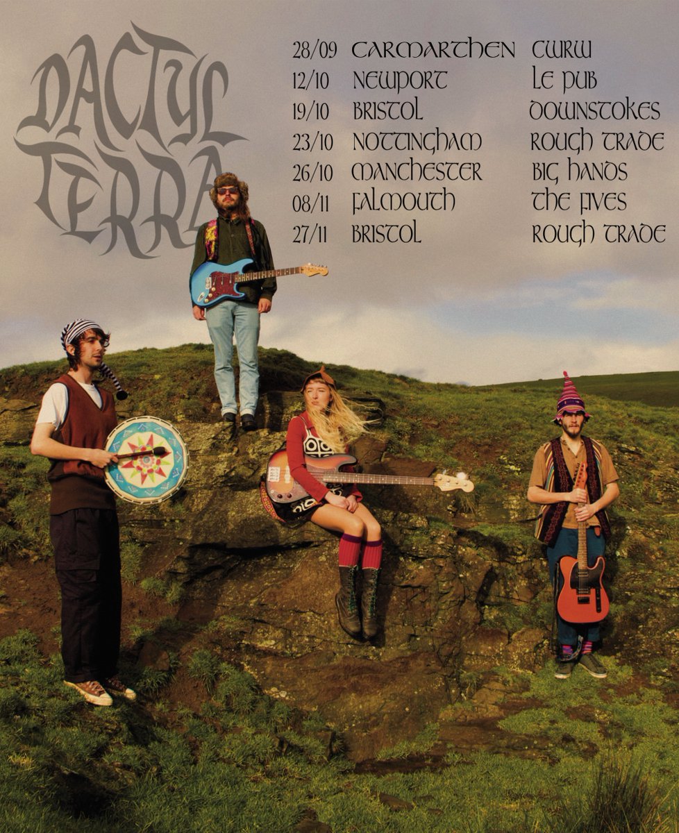 Dactyl Terra (@dactylterraband) on Twitter photo Our last shows of the year are upon us! Hope to see some of you there x
<a href="/RoughTrade/">Rough Trade</a> <a href="/CwrwBar/">CWRW</a> @Lepub <a href="/SourGrapesMusic/">Sour Grapes Records</a> Our last shows of the year are upon us! Hope to see some of you there x
<a href="/RoughTrade/">Rough Trade</a> <a href="/CwrwBar/">CWRW</a> @Lepub <a href="/SourGrapesMusic/">Sour Grapes Records</a>