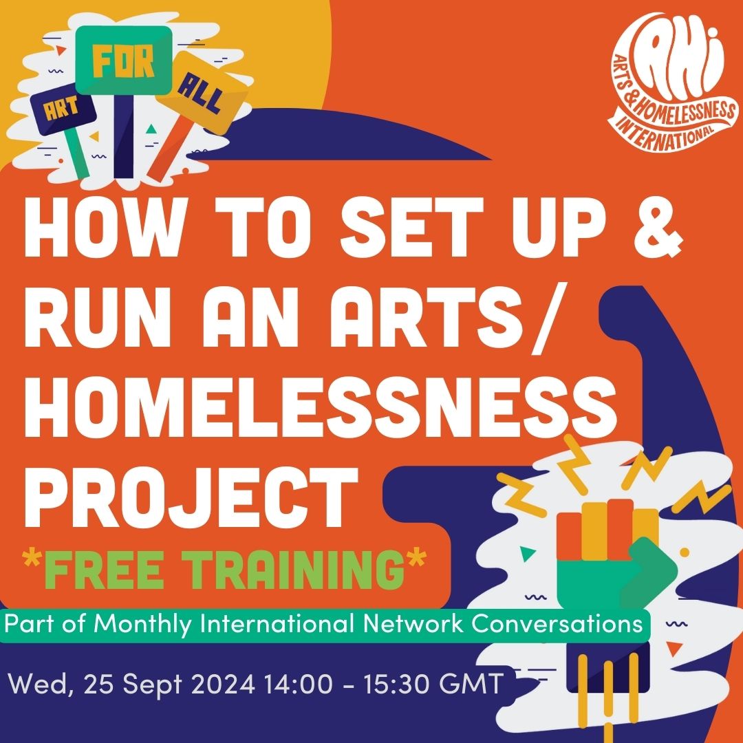 Arts & Homelessness International tweet media