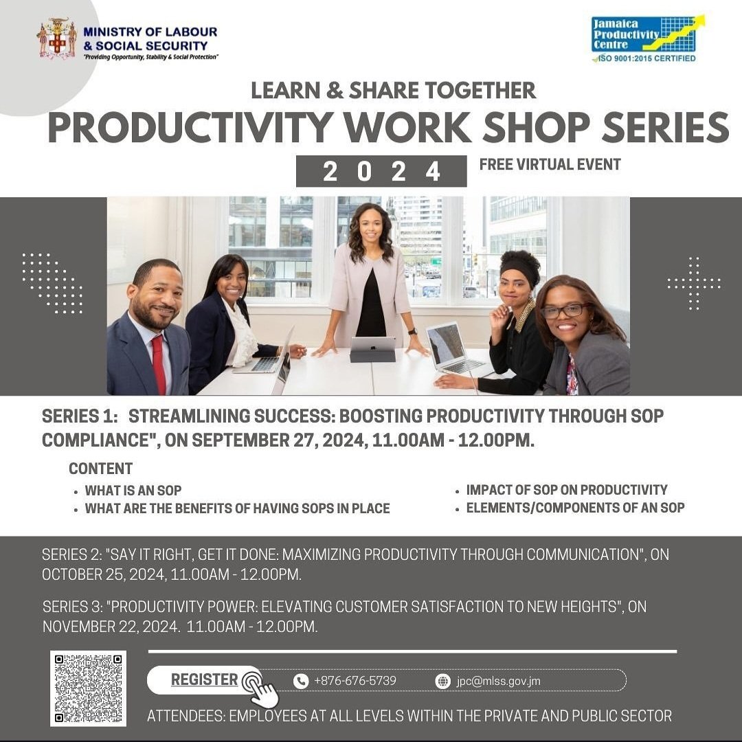 productivityja's tweet image. 🚀 Join Us for Series 1: &quot;Streamlining Sucess: Boost your productivity by mastering SOP compliance&quot; 🚀
🗓 Date: September 27, 2024
⏰ Time: 11 AM-12 PM (Virtual)
📌 Scan the QR code to register today!

#ProductivityBoost #SOPCompliance #StreamliningSuccess #VirtualWorkshop