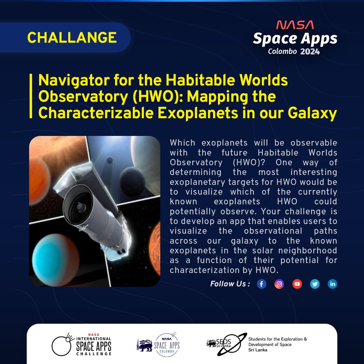 NASA Space Apps Colombo tweet media