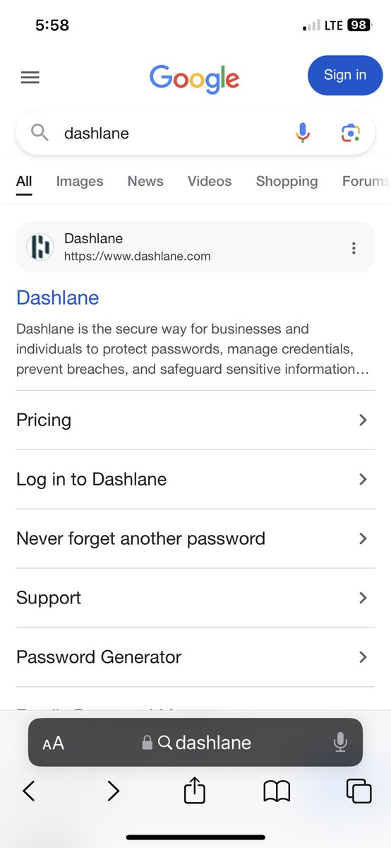 grantoster's tweet photo. @rustybrick is this feature above the first result new? https://t.co/owqIseZUVJ