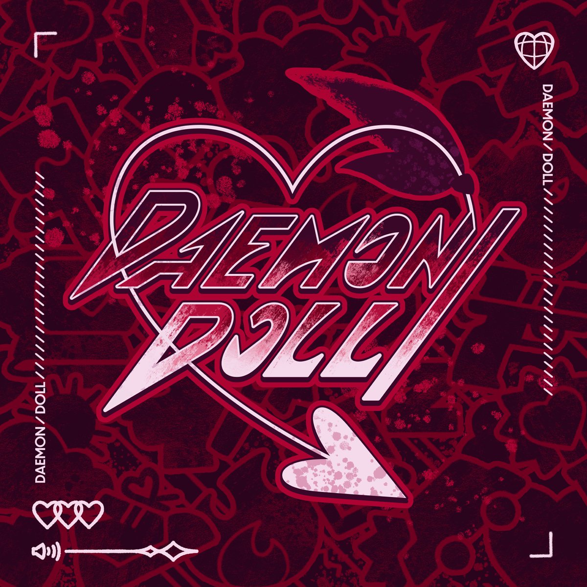 and the digital cover because it's a good showcase of the logo &amp; song icons :'^D