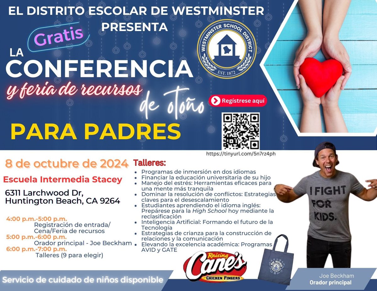 WillmoreWSD's tweet image. SAVE THE DATE: Fall Parent Symposium on October 8th at Stacey Middle School!

Be sure to attend the Dual Language Immersion workshop to learn the best practices to support your multilingual learners! #dualimmersionprogram #dualimmersion