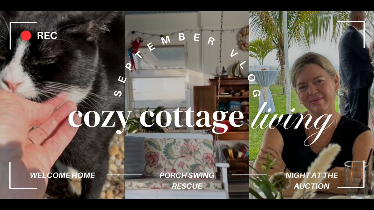 TPDrawer's tweet photo. Cozy Cottage September Vlog 🍁 Fall Front Porch Decoration 🍁 Night at the... https://t.co/lvy9QMkcjI via @YouTube https://t.co/i2RvK08ONi