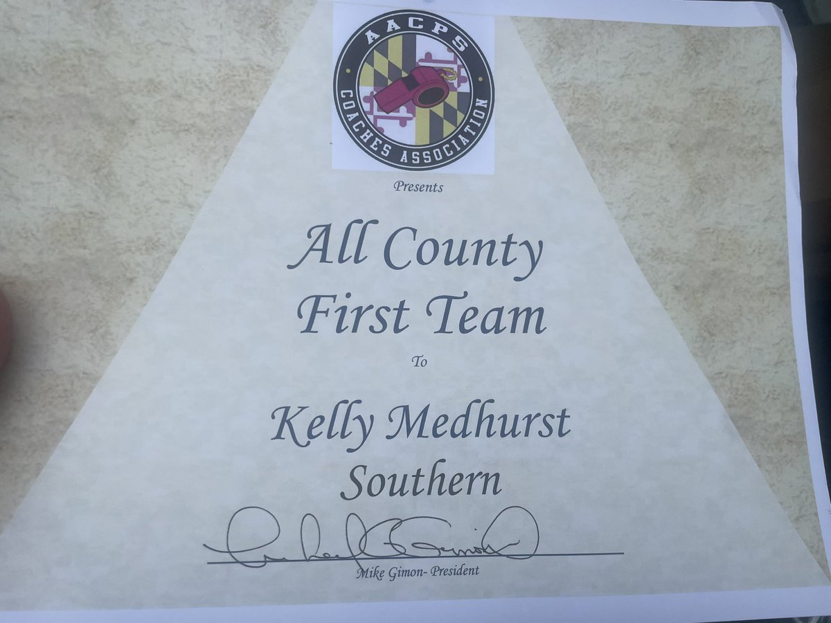 kellymfastpitch's tweet photo. Got presented with my All-County certificate today… thank you to the Coaches who voted for me and my teammates Kaycee Catterton and Jordan Harmel.. @lynchburg_sb @HurstSoftball @wcphoenixsb @shu_softball @miaruffalo @IUPsoftball @LMC_Softball @IHartFastpitch https://t.co/LdUNtKNRkl