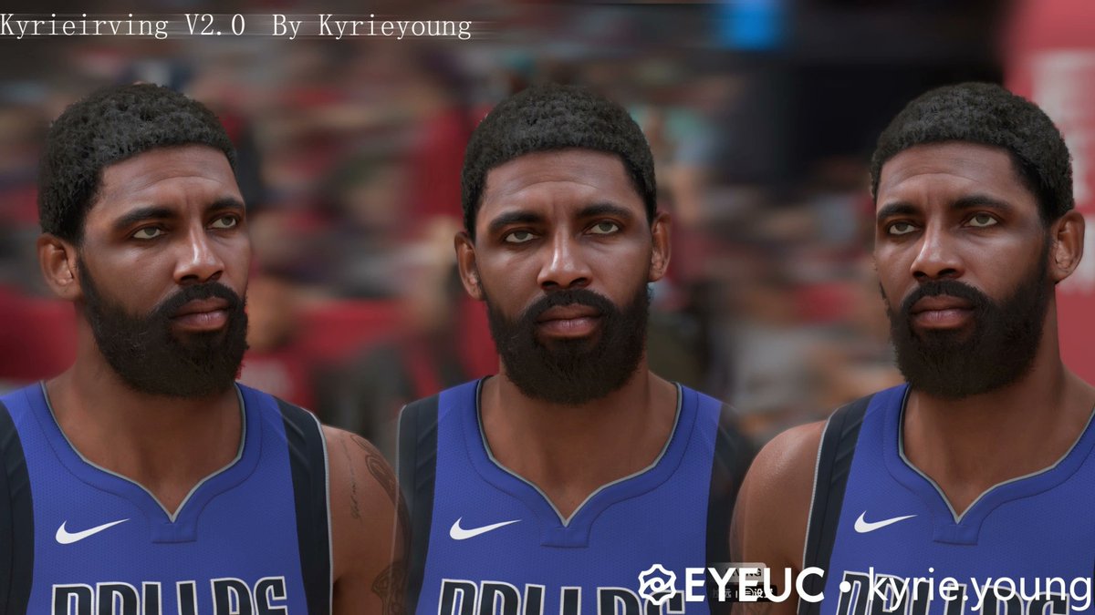 nba 2k21 kyrie irving cyberface