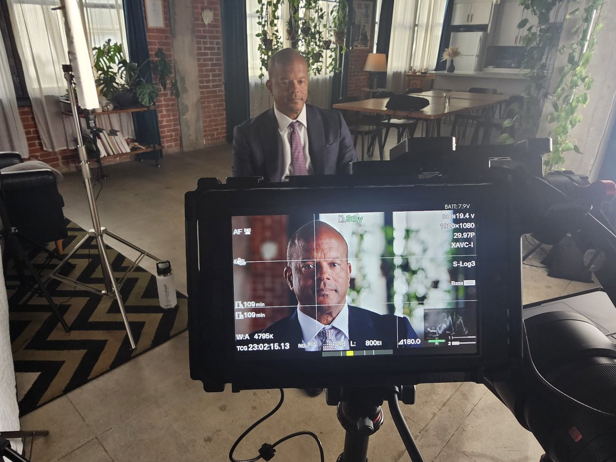 Interview for a PBS Frontline documentary. Broadcast date and details are coming soon.