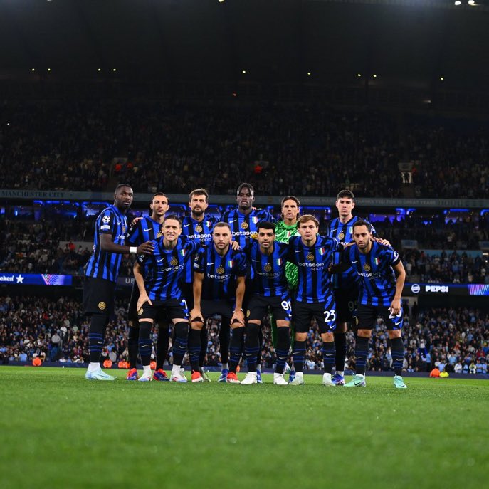 🔵⚫️EMPIEZA EL CAMINO🔵⚫️

Inter viaja a Manchester, a enfrentar a un encumbrado City, por ahora las oportunidades de clasificación son positivas