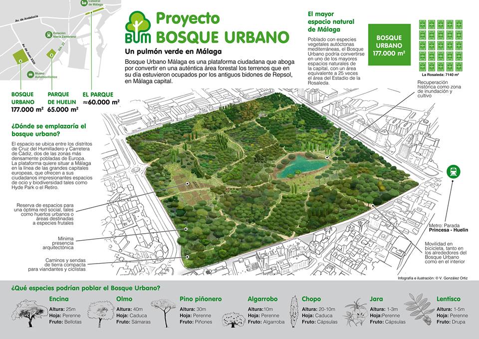 ¿Quieres ser partícipe de este proyecto? ¿Nos ayudas a lograr un #BosqueUrbano en #Málaga? Necesitamos impugnar el PGOU y recuperar la calificación de #ZonaVerde que tenían estos terrenos en 1983.
Participa en el crowdfunding:
👉🏼 goteo.cc/bosqueurbano20…
¡Mil gracias! 🤗💚🌳