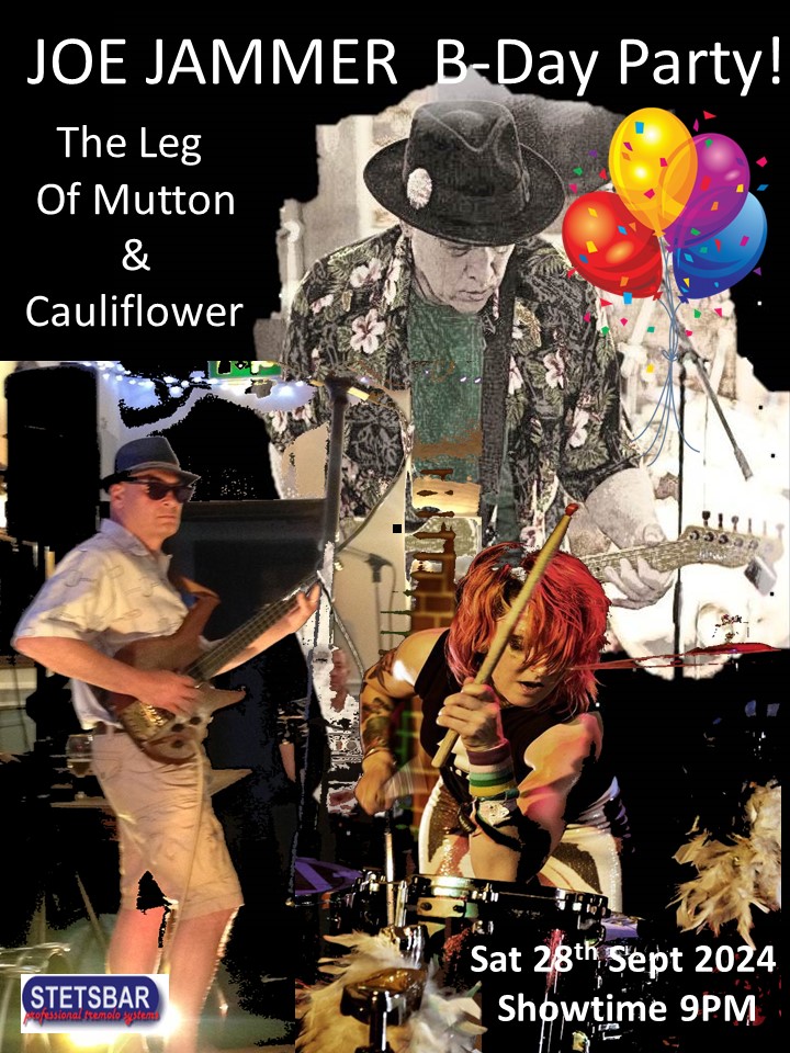 Sat 28th Sept get yourself down to The Leg of Mutton &amp; Cauliflower for my Birthday party! 9-11PM 48 The St, Ashtead KT21 1AZ TEL: 01372 273858
#birthday #legofmutton