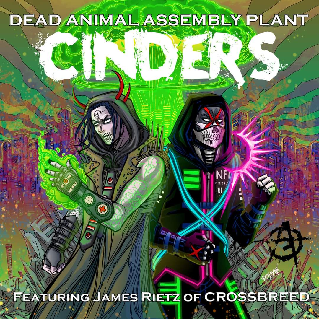 Armalyte's tweet image. Burn the fucken' world down...
'Cinders' - Dead Animal Assembly Plant ft. James Rietz of Crossbreed.
Out now!

deadanimalassemblyplant.bandcamp.com/track/cinders
