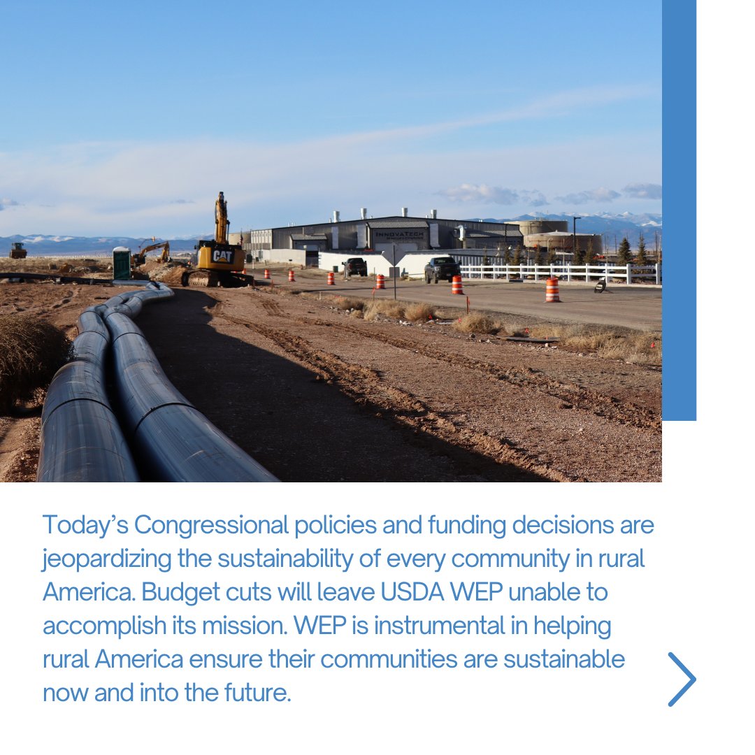 You've heard us talk about how important Rural Development is and we'd like to expand on how this program creates stability. You can learn more about this by visiting ruralwaterstrong.org.