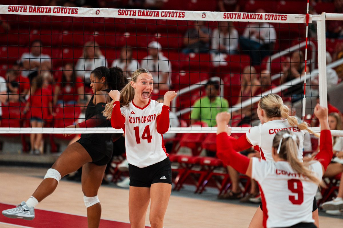 haileymakay's tweet image. Highlights from @SDCoyotesVB over the tournament weekend #GoYotes