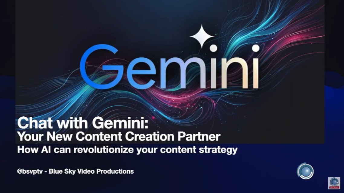 (blog) Chat with Gemini - Your New Content Creation Partner - How AI can revolutionize your content strategy go.shr.lc/4dZ1MeB