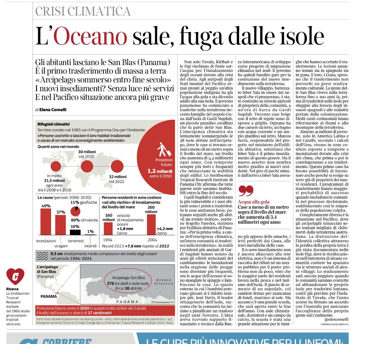 paoloangeloRF's tweet photo. #comelli”almeno41mln di persone sono in America Latina e Caraibi vivono in zone costiere esposte a tempeste e inondazioni dovute alla crisi del clima che prima o poi le costringerà a un trasferimento..i programmi hanno più probabilità di successo quando includono comunità locali https://t.co/fhfmWMeYWO