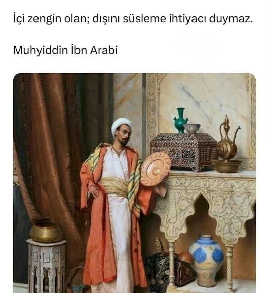 İnsanı güzelleştiren Allah’ın nurudur.