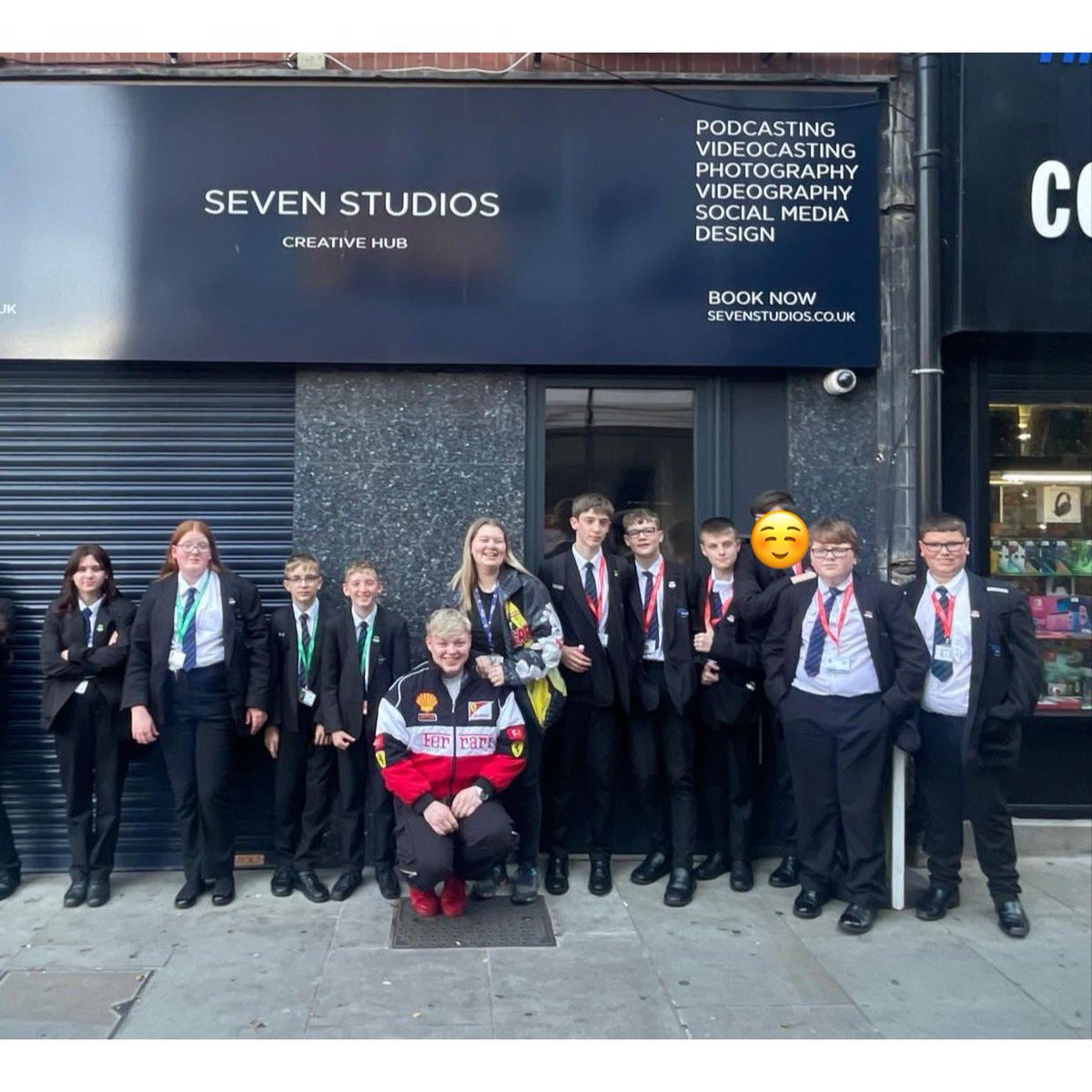🎬 Seven Studios!

Today saw the first visit to Seven Studios.

Miss Cook could not be prouder of all the students as they were fantastic from start to finish. They all represented the Academy in such a positive manner and got stuck in with every task that was asked of them!