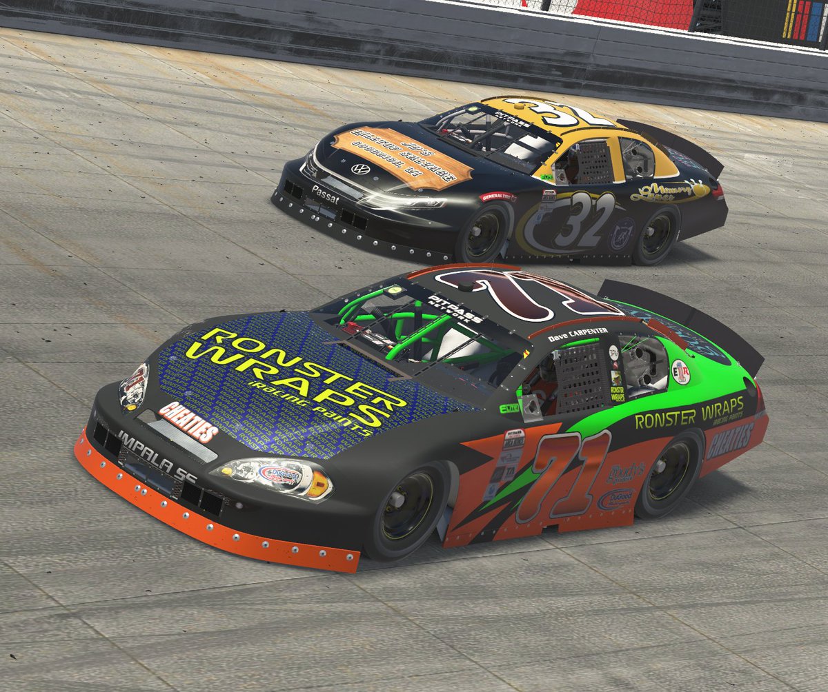 DuGood results for last night's <a href="/MonsterMile/">Dover Motor Speedway</a> 100 in the <a href="/EliteRacing_/">Elite Racing League</a> <a href="/pitpassnetwork/">Pit Pass Network</a> ARCA Series:
P2: #71 <a href="/davcarp/">Dave _Carp</a> 
P3: #32 <a href="/_Dusty32/">Dusty Dragon Duerr</a> 
P21: #38 <a href="/buckcentral10/">jeff green</a> 
P22: #52 <a href="/HuckAtPurdue/">Dave Huck</a>