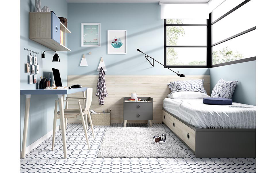 Comodemuebles's tweet photo. Juveniles con mucha luz, de estilo nórdico 😊

#mueblescomodé #comodé #deco #decoración #muriedas #mueblesamedida https://t.co/Ua35kVRZSV