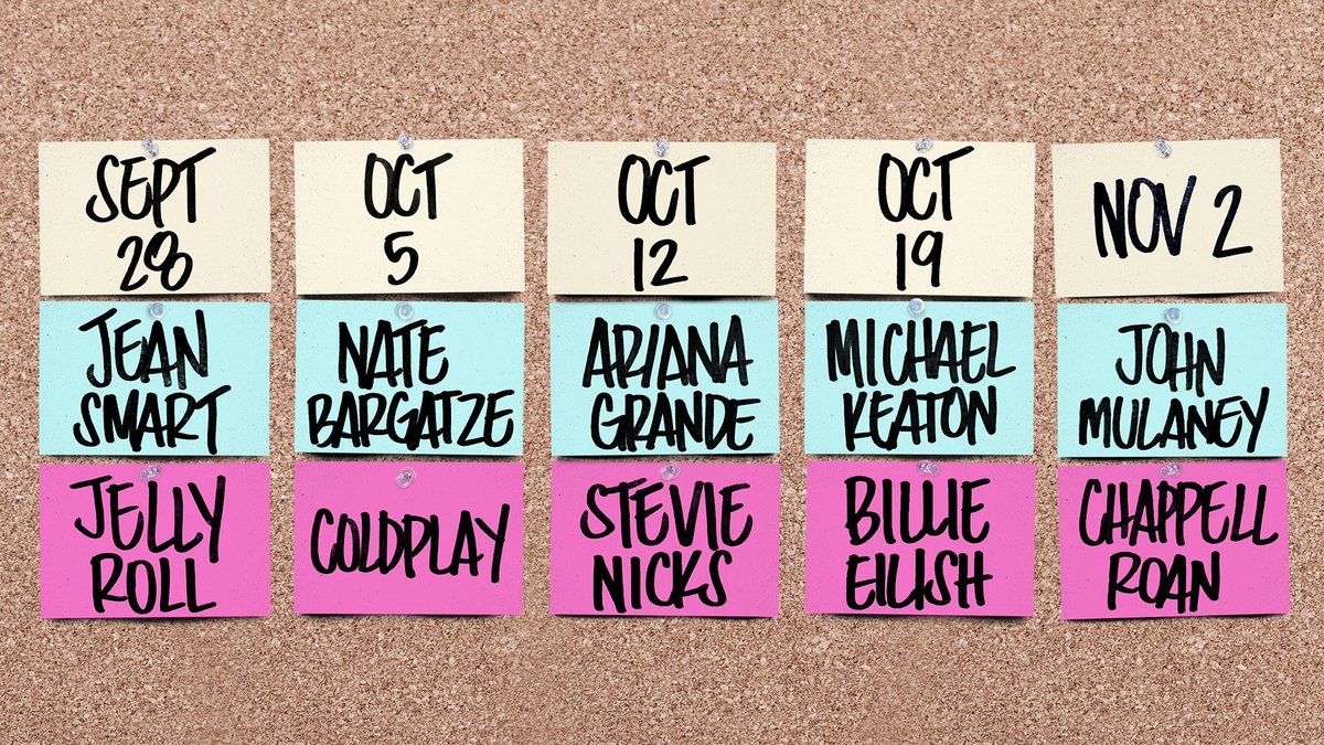 first five shows!!! 
#SNL50