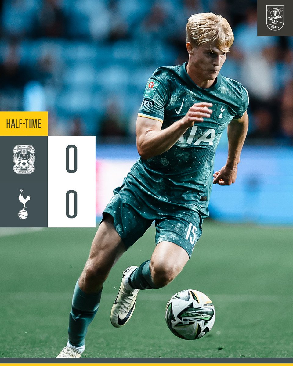 GoaSpurs's tweet image. All square at the break